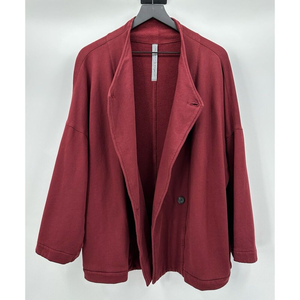 Raquel Allegra Women's Double Breasted Button 100% Cotton Jacket Size 1 / Small